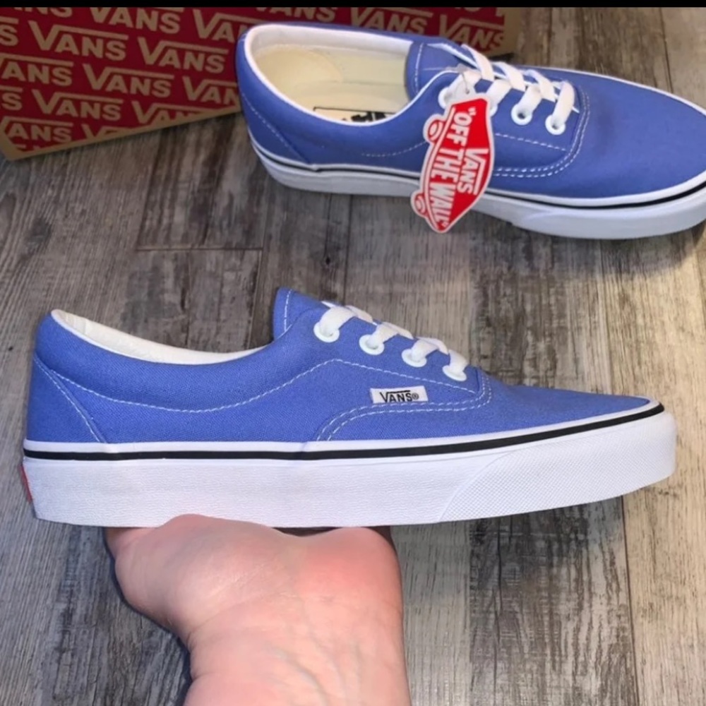 Vans era purple blue shoes sneakers - Picture 2 of 5